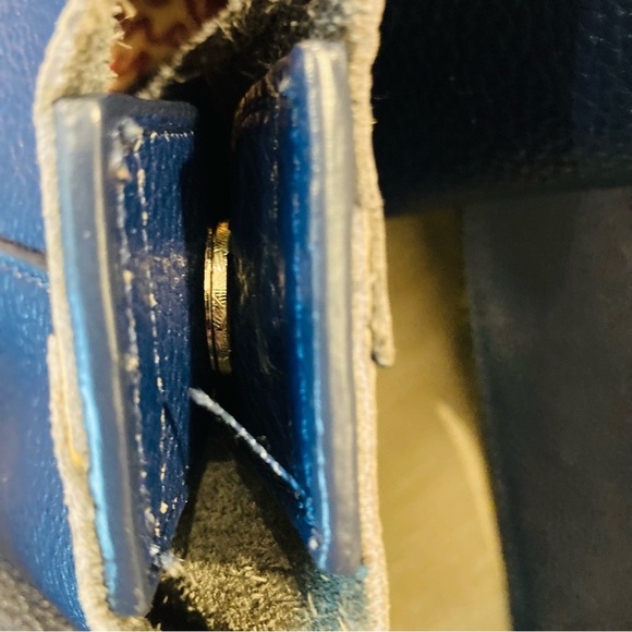 L CREDI Leather Slouchy Boho Bohemian No Strap Shoulder Bag  Tote Purse - Picture 11 of 11